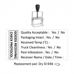 JustRite Metal Stamp SI 94-PL, 102x51mm